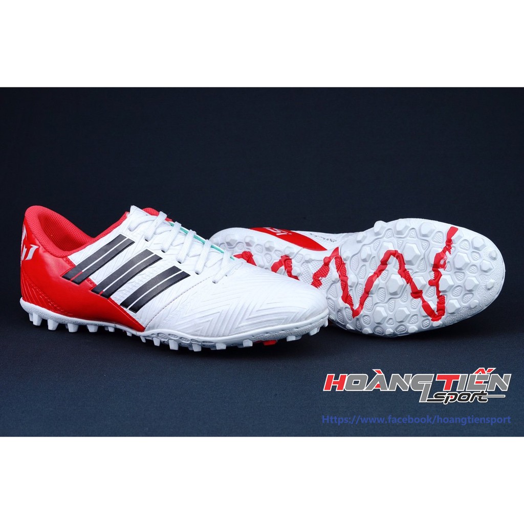 Giày Đá Bóng Messi trắng đỏ (size 38 đến 43)