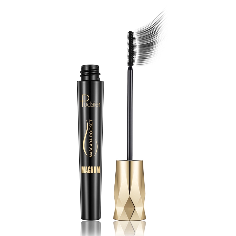 [Hàng mới về] Mascara sợi tơ 4D Pudaier chống nước nhanh khô chuốt mi dài dày và cong vút sắc sảo