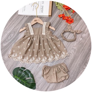 Set váy thêu siêu yêu