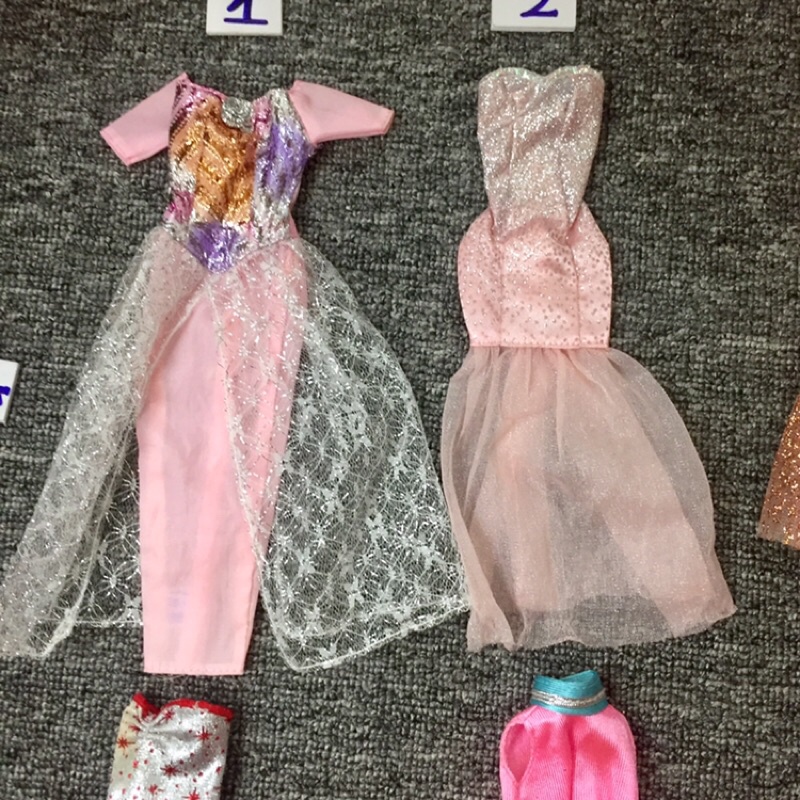 QAA5-ĐẦM CHO BÚP BÊ BARBIE