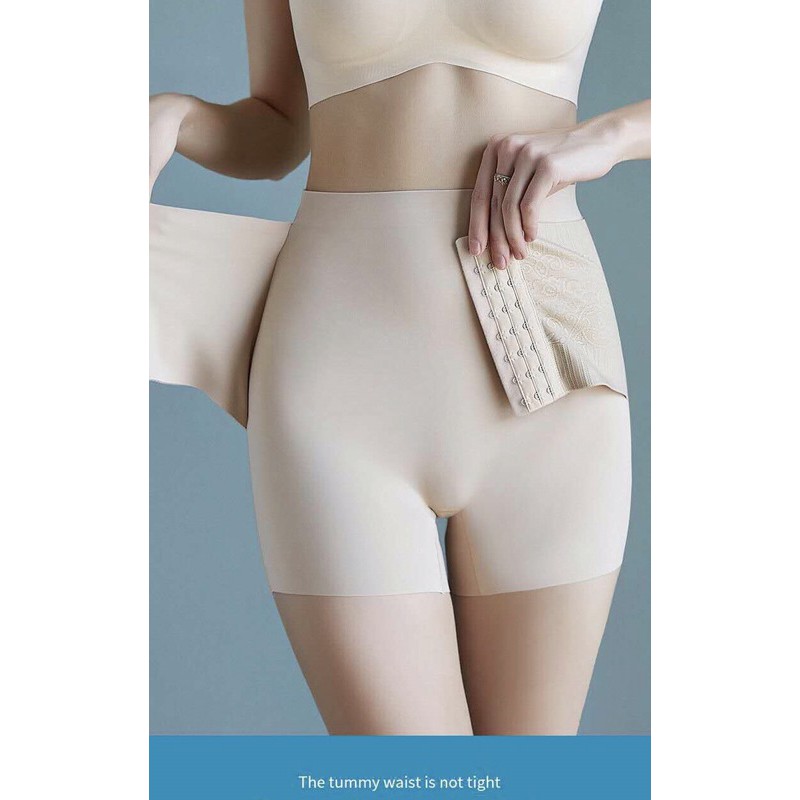 Quần Nịt Bụng Đúc Su Lụa Nguyên Khối Siêu Co Giãn Định Hình Vùng Bụng Dưới Ôm Sát Tàng Hình Cao Cấp 4385
