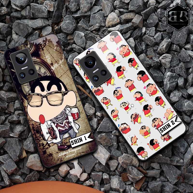 Ốp lưng kính cường lực Realme GT Neo 3 hình shin