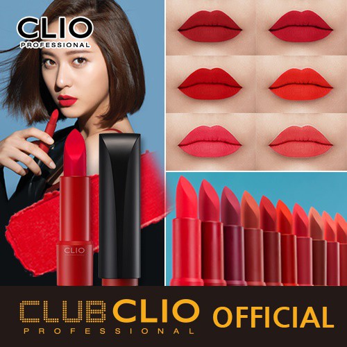 Son Thỏi Clio Rouge Heel Velvet 3.4g