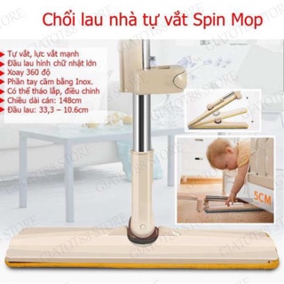 [Xả Kho] Chổi Lau Nhà Tự Vắt Spin Mod 360 Độ