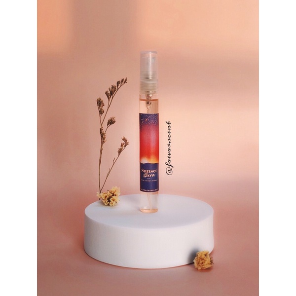 (10ml) Sunset glow - Xịt thơm Bath and body works || Faevar