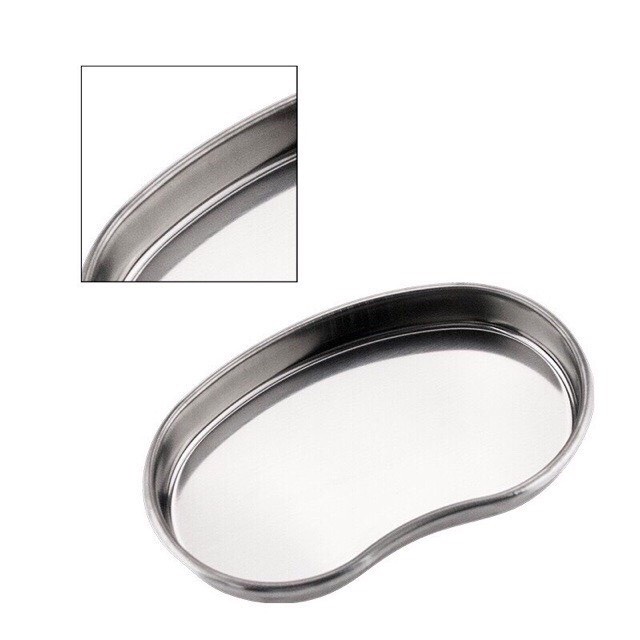 Khay Inox Hạt Đậu Đựng Dụng Cụ Nhỏ Dùng Trong Y Tế, Spa