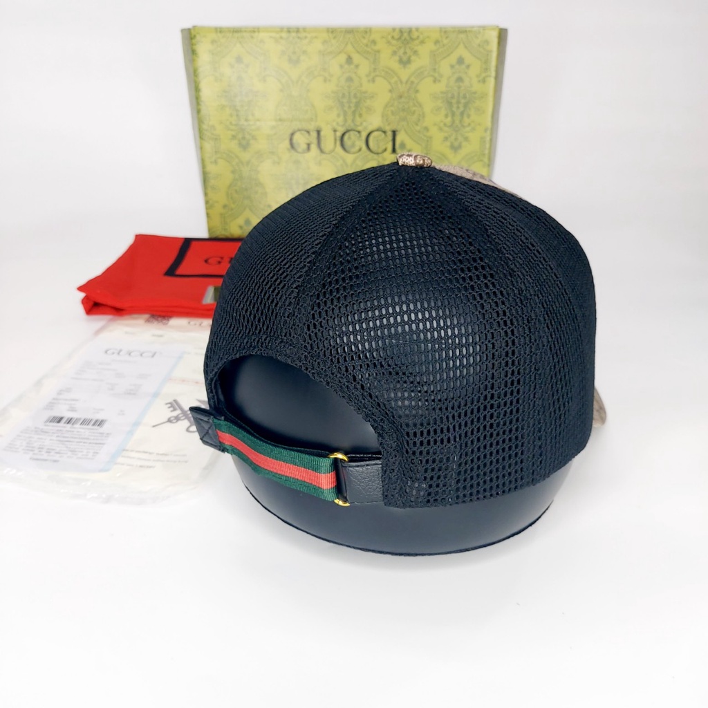 Nón kết gc .Mũ lưỡi trai Gc da cao cấp dập mèo logo full box hộp cực đẹp