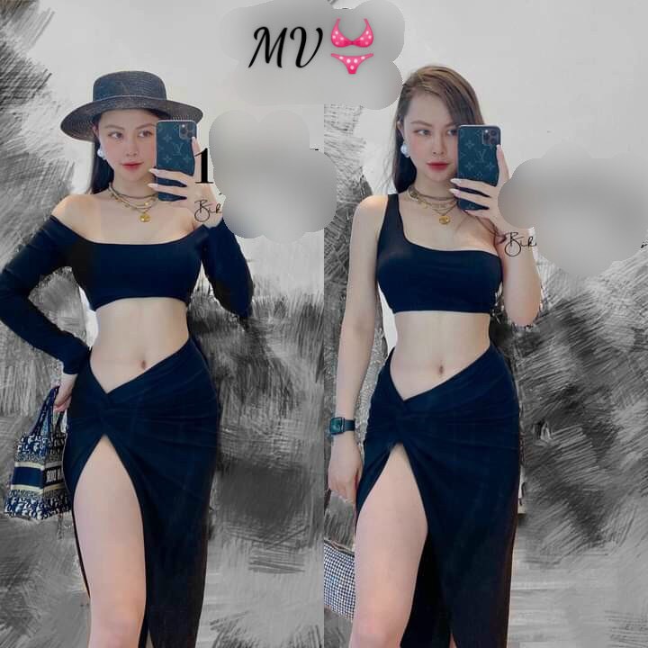 SÉT ĐỒ BƠI 3 CHI TIẾT 2 KIỂU PHÁ CÁCH FULL 3 MÀU | BigBuy360 - bigbuy360.vn