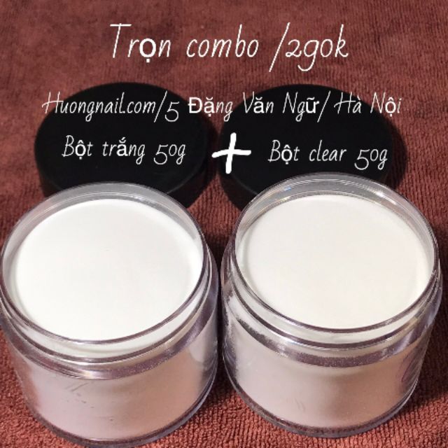 Combo 2 hũ bột Mỹ (loại 50g)