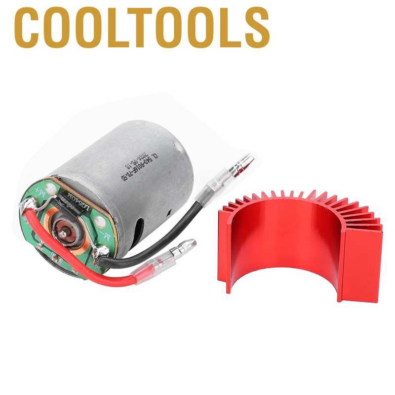 Cooltools 540 Motor with Mount Heat Sink Fit for A959 A969 A979 K929 1/18 RC Car