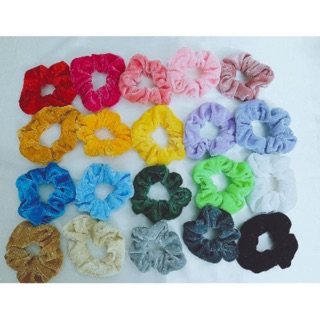Buộc tóc srunchies nhung