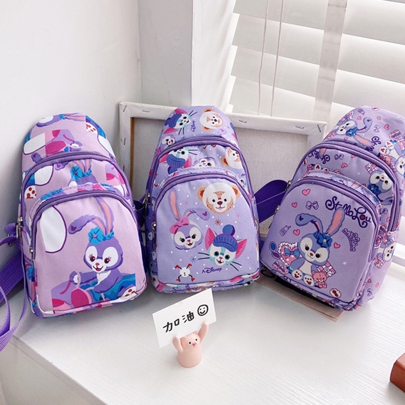 Túi Đeo Chéo Ngực Cỡ Nhỏ Họa Tiết Thỏ Disney Stellalou Dễ Thương Cho Bé