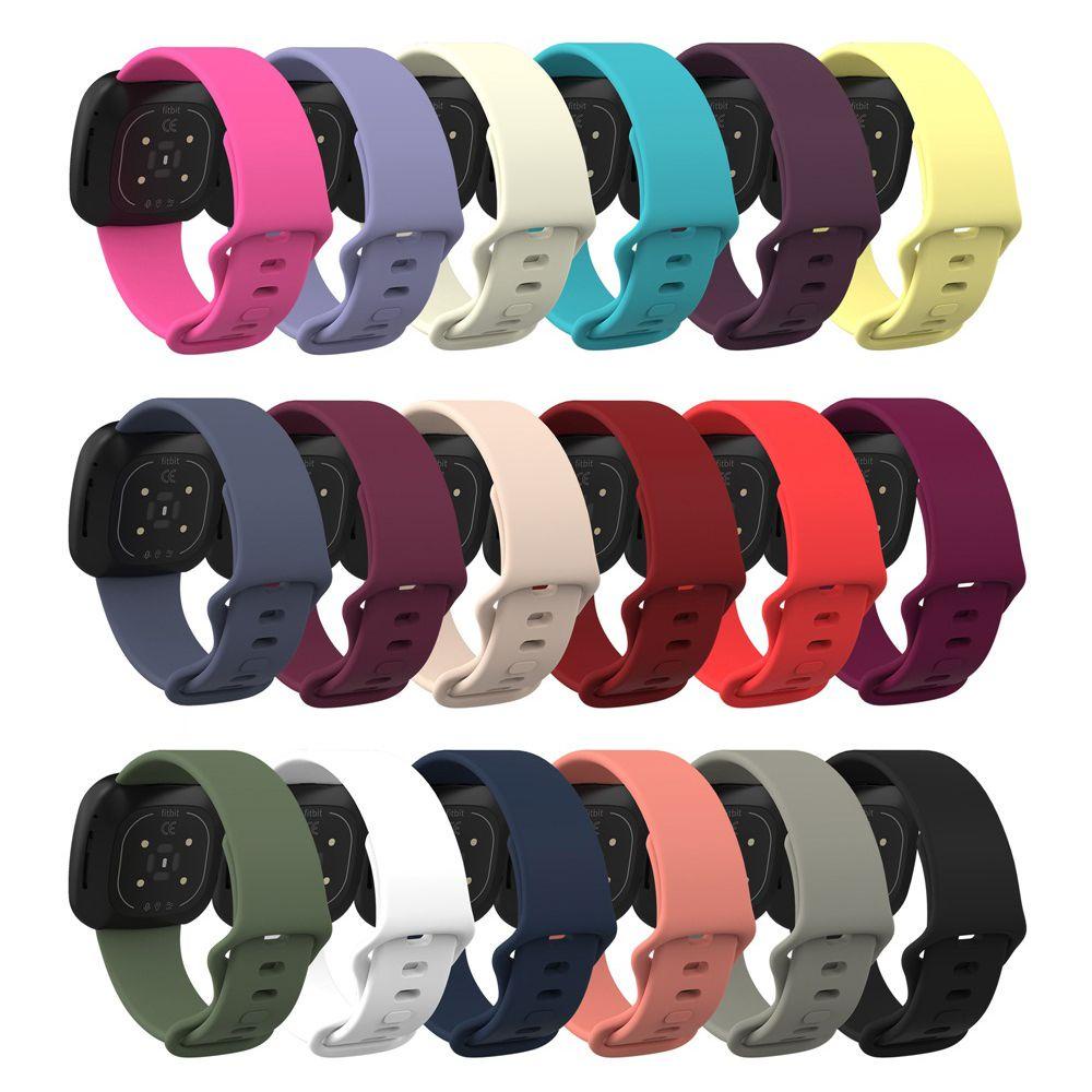 GOGOUP Dây Đeo Thay Thế Bằng Silicone Mềm Tháo Gỡ Nhanh Cho Fitbit Versa 3 Fitbit Sense