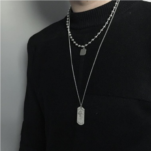 Set dây chuyền 2 sợi