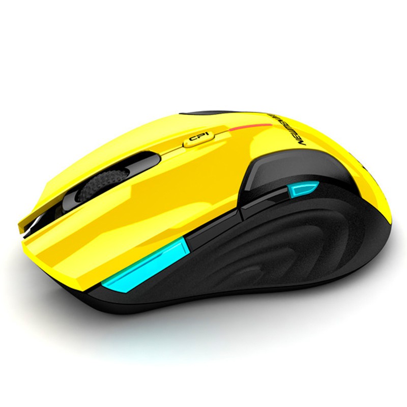 [Mã SKAMPUSHA7 giảm 8% đơn 250k]Chuột máy tính không dây Newmen E500 vàng - Hàng Chính Hãng