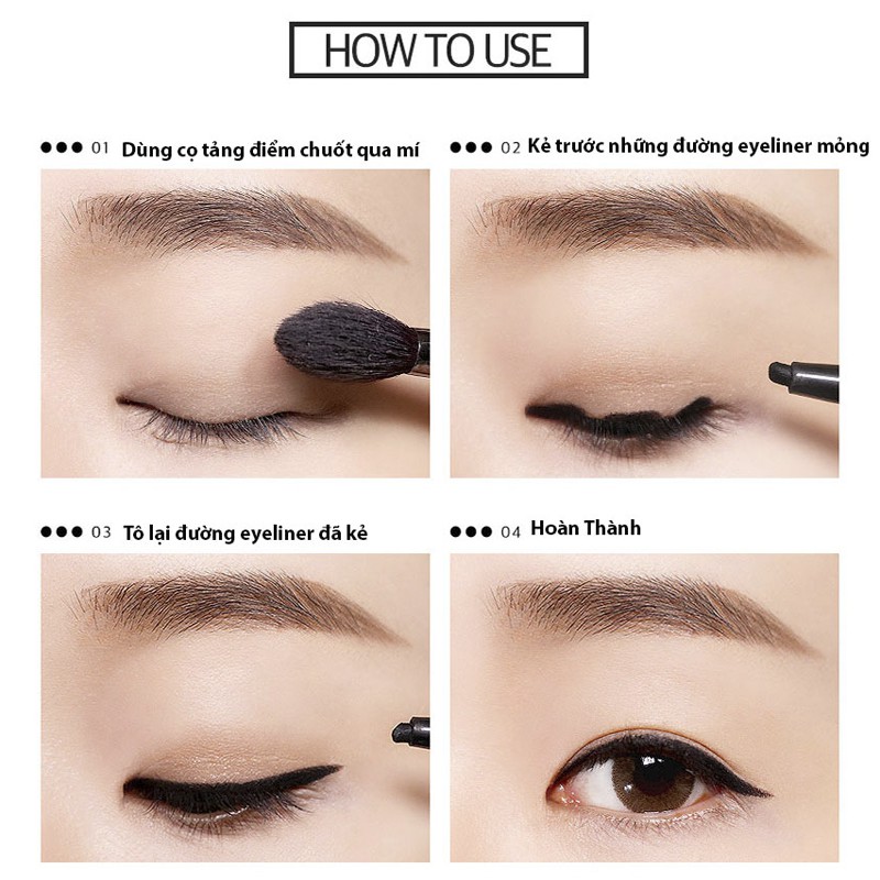 Chì Kẻ Mắt Hàn Quốc Shiny Kbox1998 chống nước không trôi giữ màu suốt 24h | BigBuy360 - bigbuy360.vn