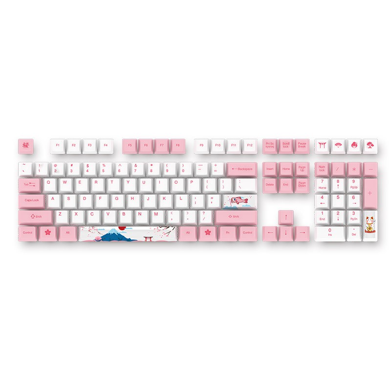 [Mã 254ELSALE giảm 7% đơn 300K] Keycap AKKO World Tour Tokyo PBT Sublimation