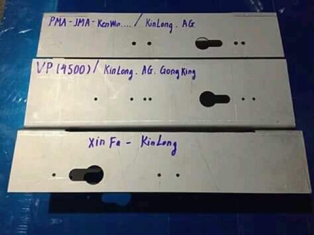 Dưỡng Khóa Nhôm PMA, Hệ 55 Vát Cạnh