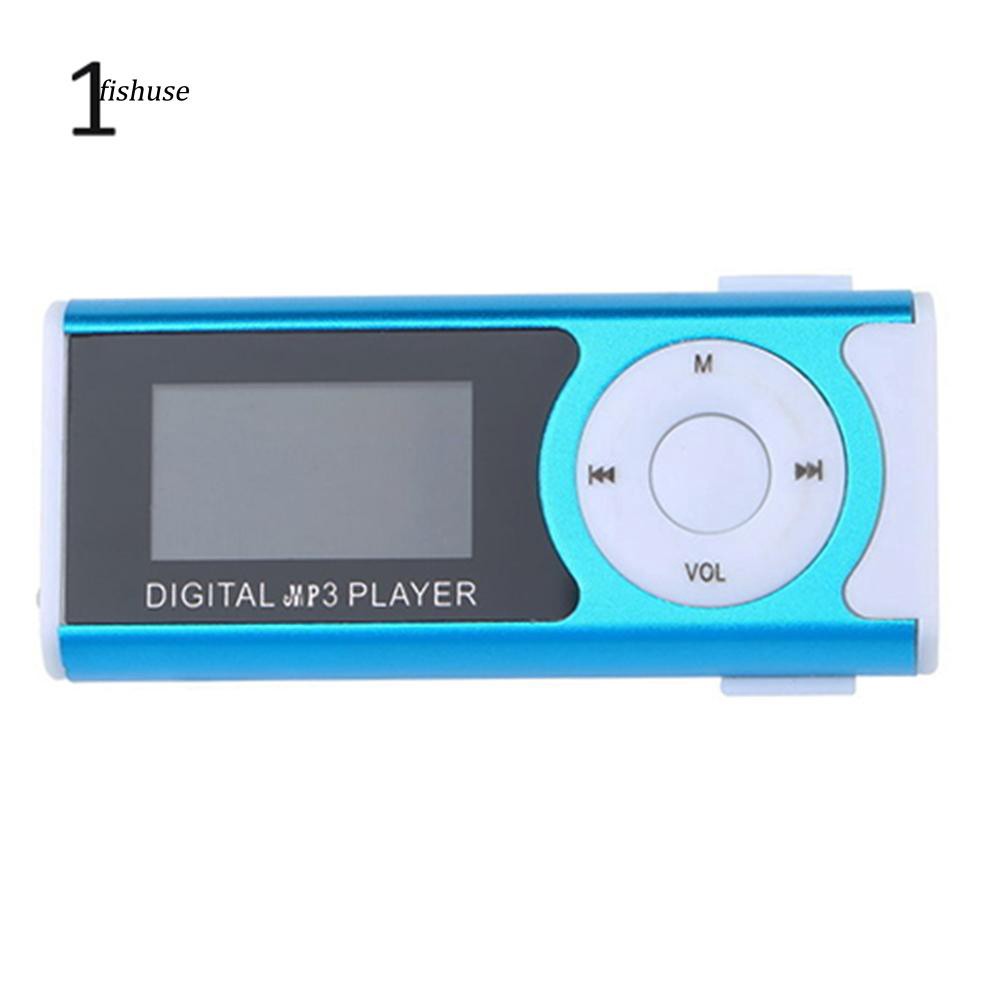 Máy nghe nhạc MP3 mini 1.3 inch với màn hình LCD hỗ trợ thẻ nhớ SD