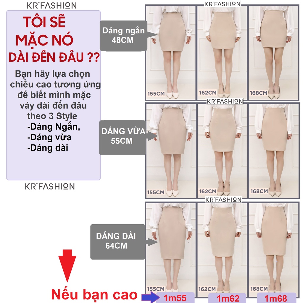 Chân váy công sở bút chì Cao Cấp- 2 Lớp SK2100 KRFashion style Hàn Quốc - Váy dài ngắn nữ đen đẹp Cạp cao, ôm co dãn tốt