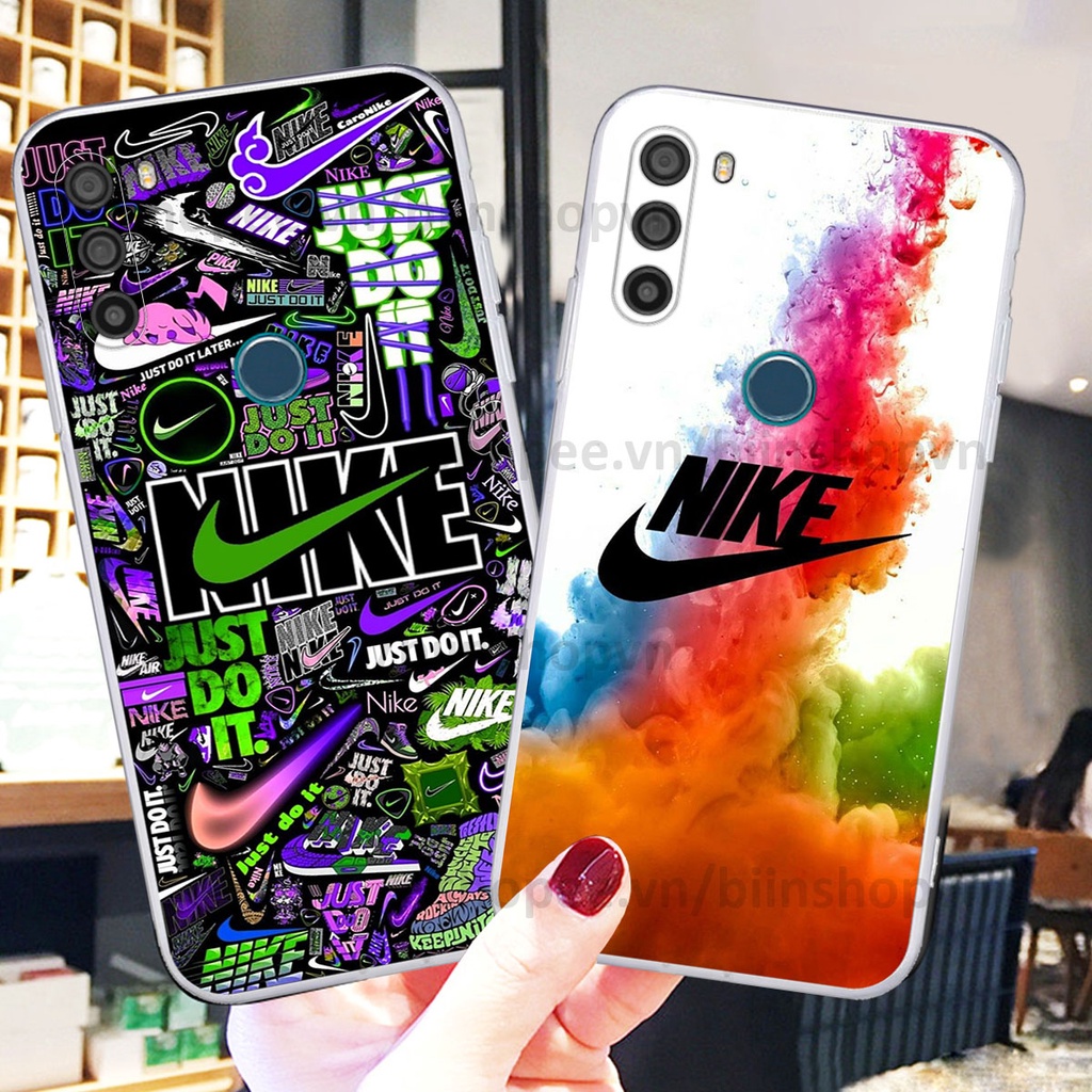 Ốp Vsmart Active 3 in hình thương hiệu nhiều màu sắc thể thao cá tính thời trang