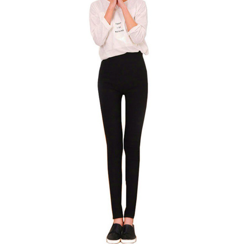 Quần legging lưng cao chất liệu co giãn thoải mái | BigBuy360 - bigbuy360.vn
