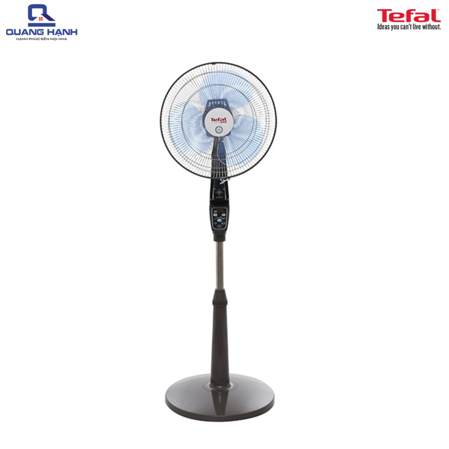 Quạt đứng Tefal VF3650 55W có ngăn đựng tinh dầu đuổi muỗi Hàng chính hãng