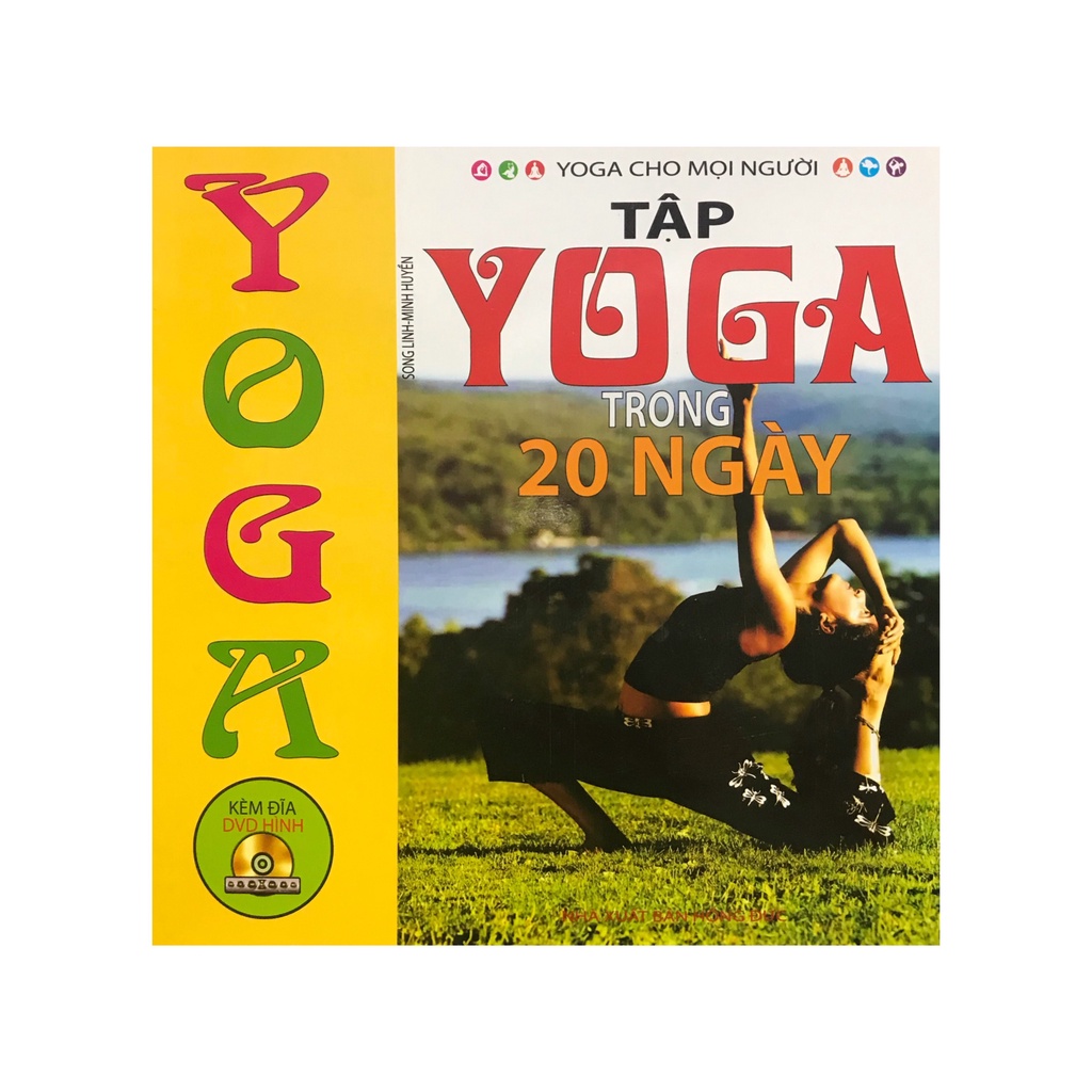 Sách - Tập Yoga trong 20 ngày , kèm đĩa CD ( Minh Lâm )