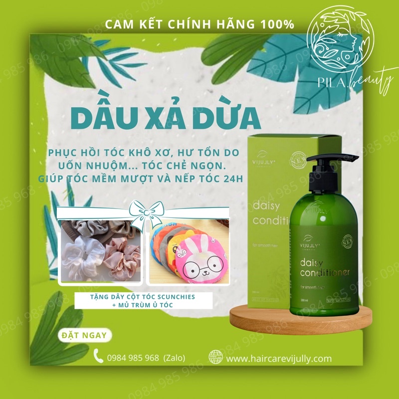 Dầu Xả Cúc Dừa