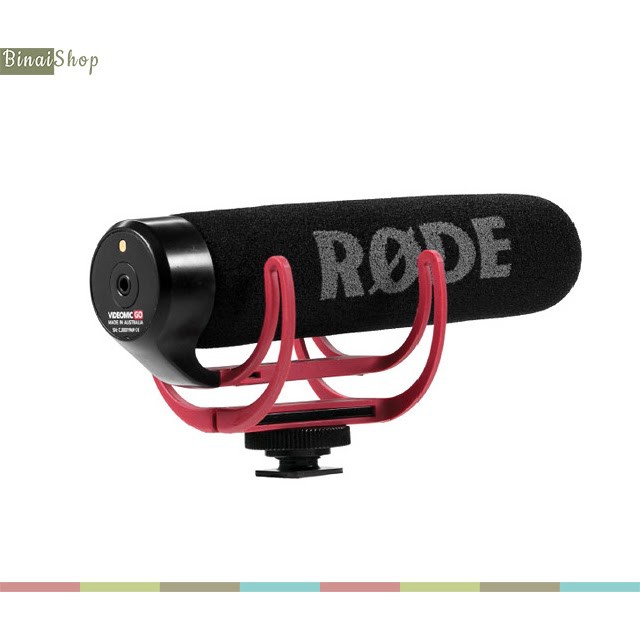 Micro Shotgun cho máy ảnh, máy quay Rode VideoMic GO