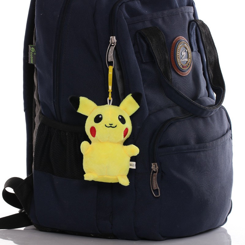 1 Móc Khóa Hình Pikachu Nhồi Bông Mềm Mại