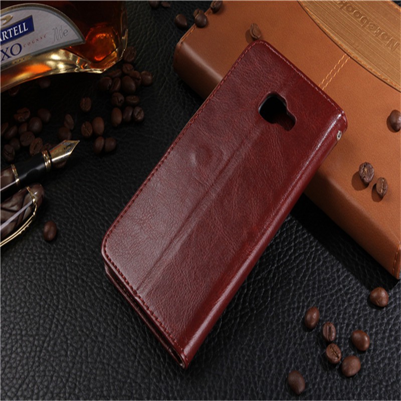 TPU Trường Hợp Mềm Cho Samsung Galaxy C5 C7 C9 Pro PU Leather Wallet Điện Thoại Bag Bìa