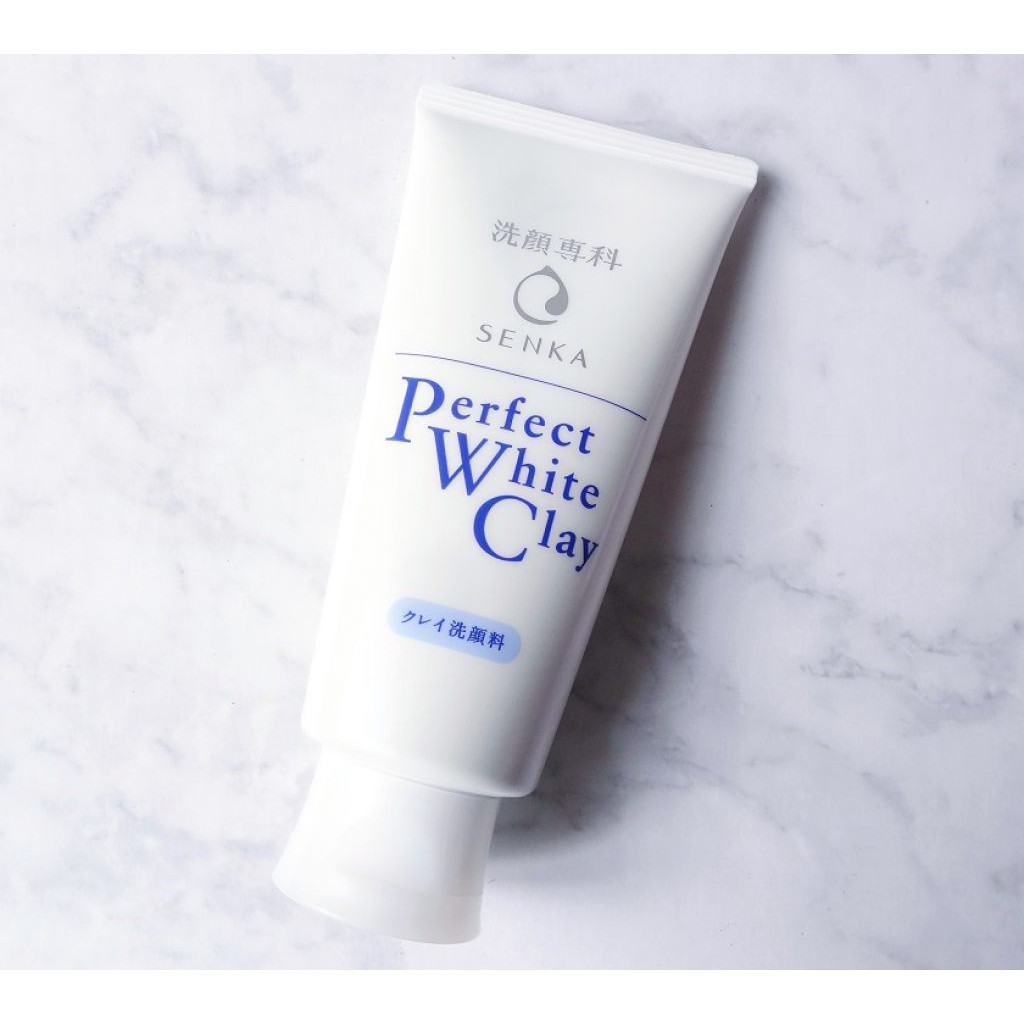 Sữa rửa mặt Shiseido perfect white clay cho da dầu mụn,rửa mặt đất sét hút dầu