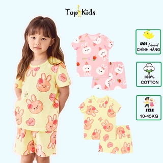 Bộ cộc tay mùa hè, COTTON cao cấp, bé trai, bé gái CÀ CHUA