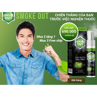 Thuốc Xịt Cai Thuốc Lá Smoke Out