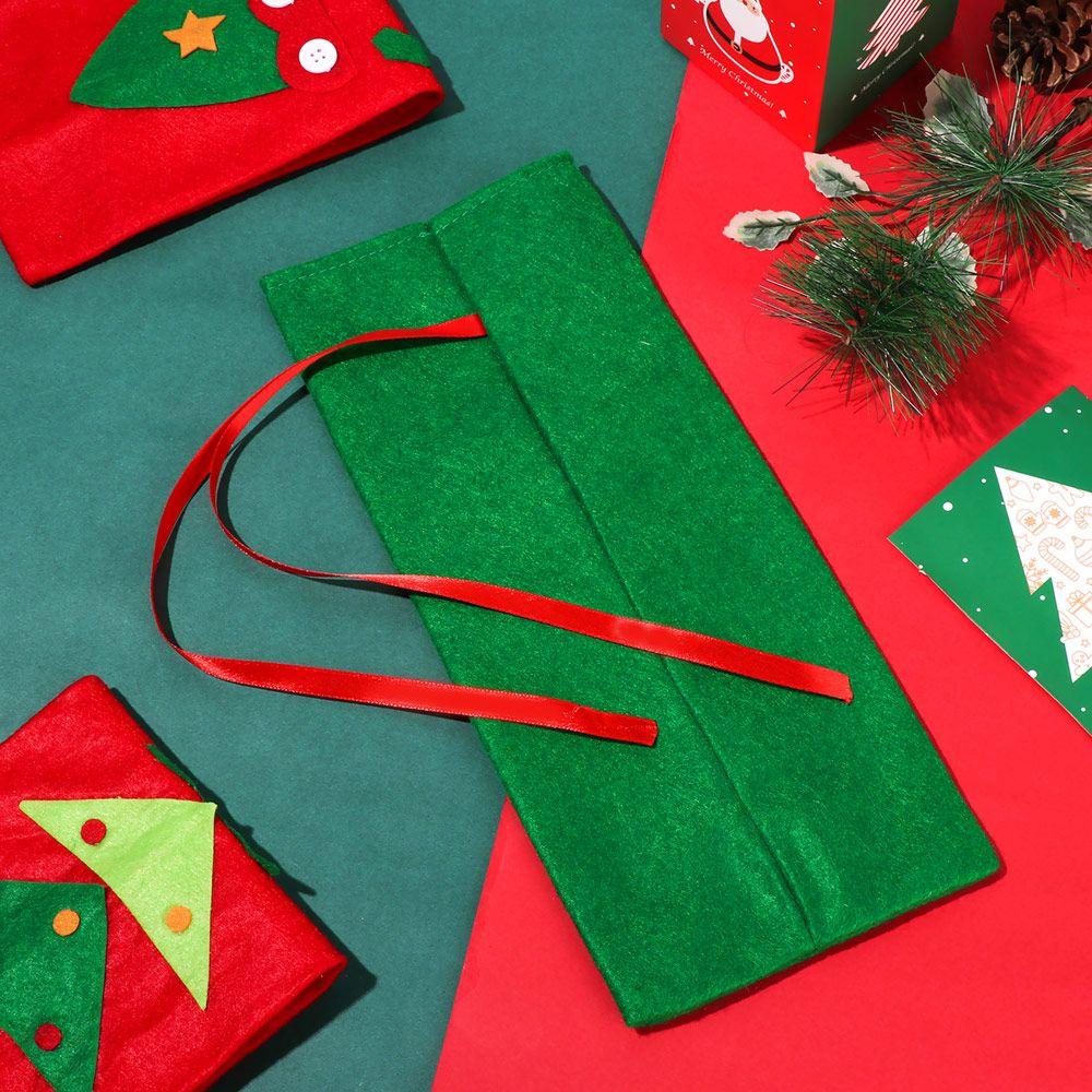 Miếng Dán Trang Trí Chai Rượu Chủ Đề Giáng Sinh