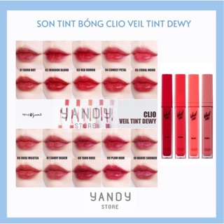 Son Tint Bóng Clio Veil Tint Dewy