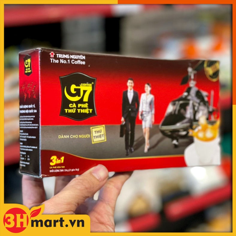 Cafe hòa tan G7 - Hộp 21 gói