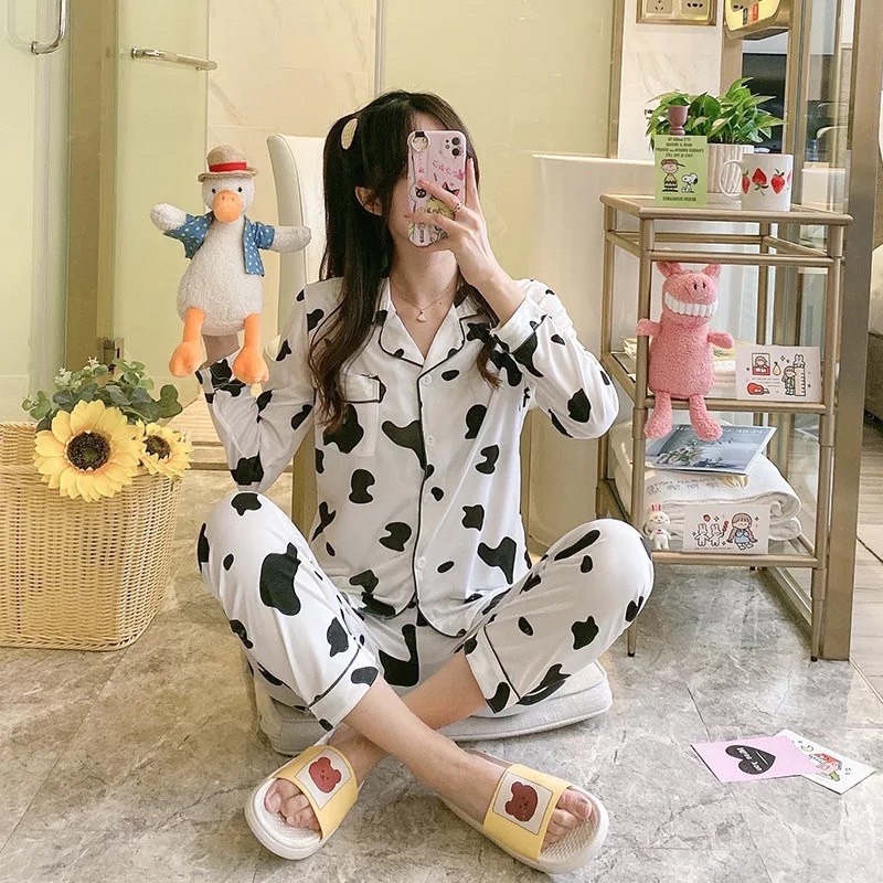 pijama thun cotton co giãn