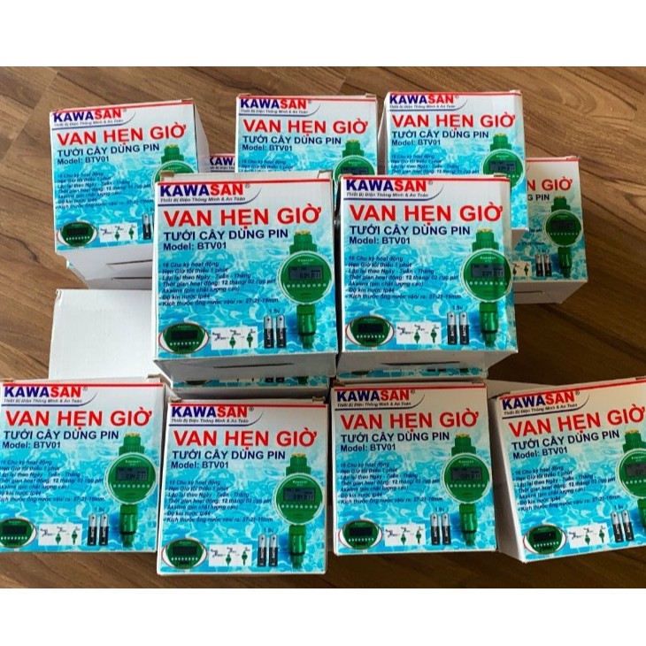 Van Tưới Cây Hẹn Giờ Tự Động Sử Dụng Pin - Kawasan BTV01