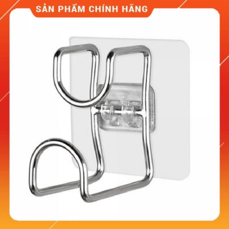 Móc dán treo thau, chậu, thớt ,túi xách... bằng inox đa năng