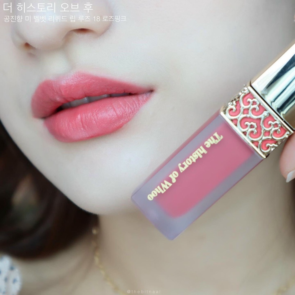 Son kem nhung lì Whoo GJH Mi Velvet Liquid Lip Rouge mini 2.3g