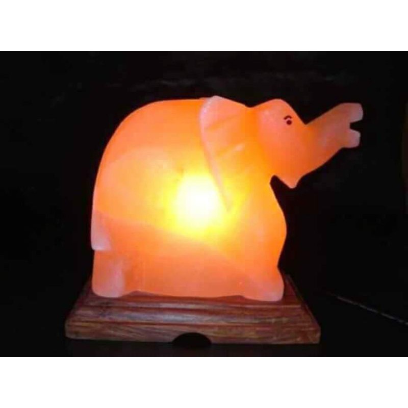 Đèn đá muối Himalaya hình con voi
