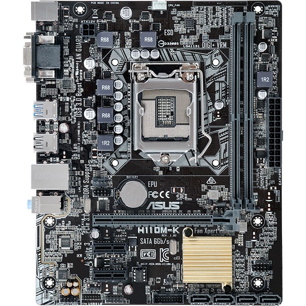Mainboard ASUS H110M-K ĐÃ QUA SỬ DỤNG. BH 1 tháng.