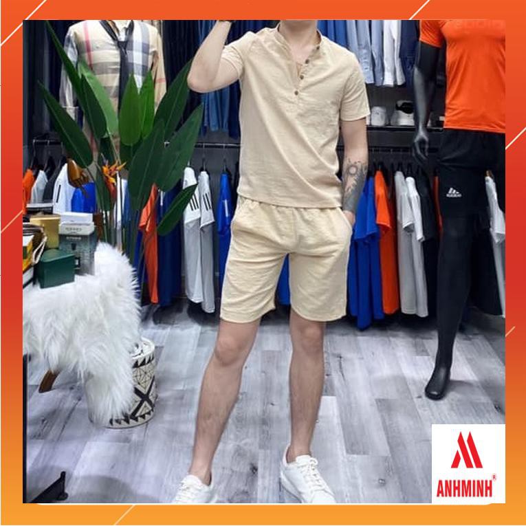 [Hàng Đẹp] Bộ Đũi Nam Cao Cấp, Chất Liệu Đũi Xước Thoải Mái, Lịch Sự Cho Anh Em | BigBuy360 - bigbuy360.vn