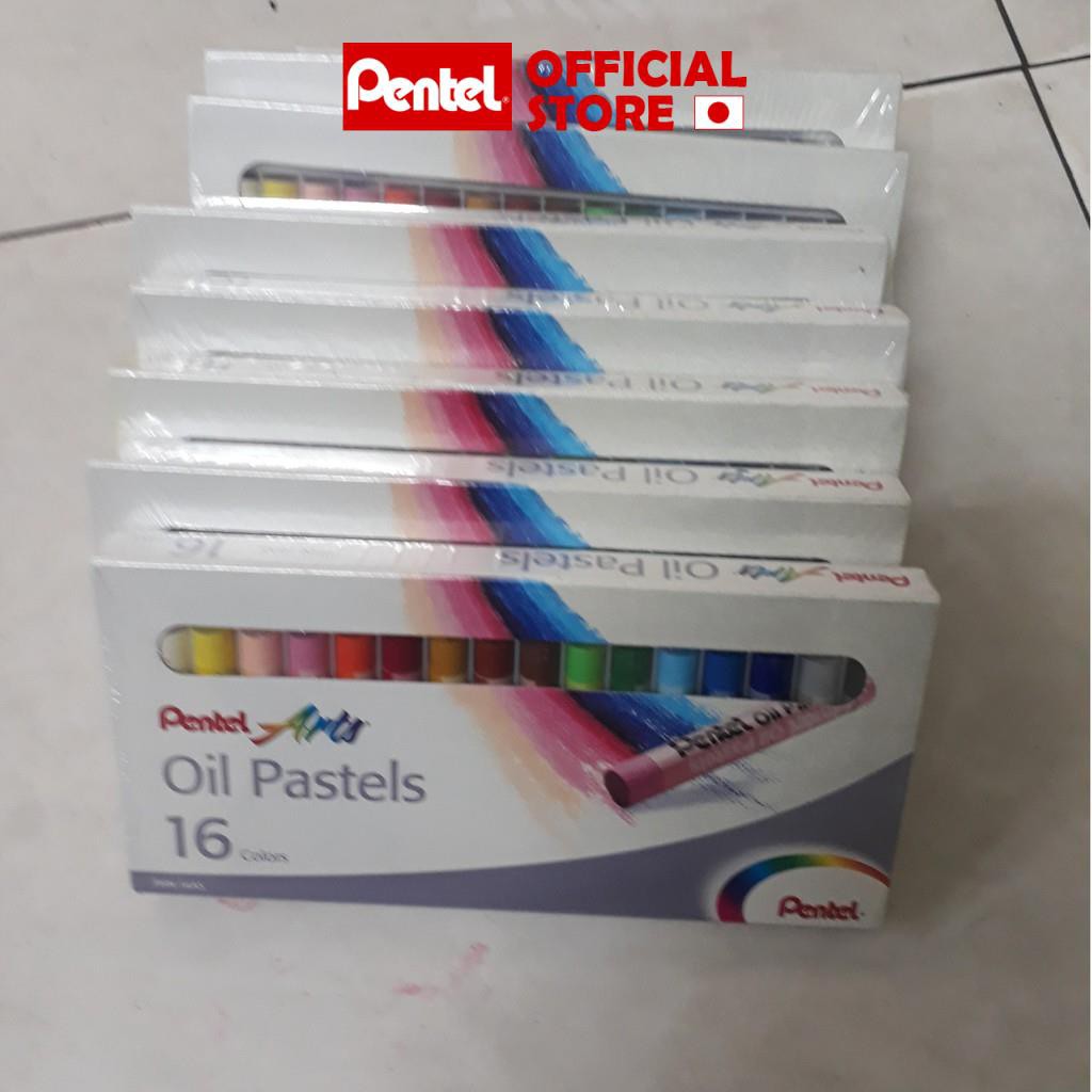 Sáp dầu Pentel Oil Pastel PHN hộp nhiều màu