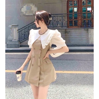 ĐẦM CỔ BÈO PHỐI NÚT
