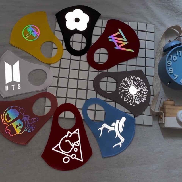 [Bán Sỉ] _ Khẩu trang vải Poly phản quang siêu sáng GOKIEN ViNTAGE | BigBuy360 - bigbuy360.vn