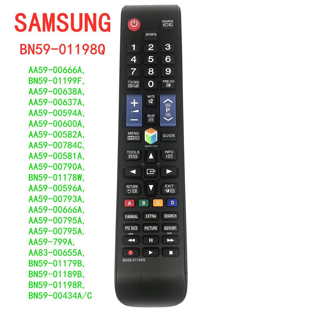 Điều Khiển Từ Xa BN59-01198Q Cho SAMSUNG Universal SAM-918 LED LCD TV UA60JS7200W UA65JU6400W Ua75Ju6400Wxy Fernbedienung