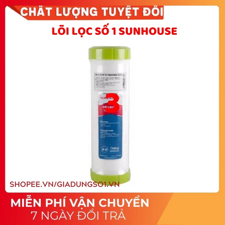 [UY TÍN SỐ 1]FREESHIP EXTRA LÕI LỌC SỐ 1 SUNHOUSE CHÍNH HÃNG